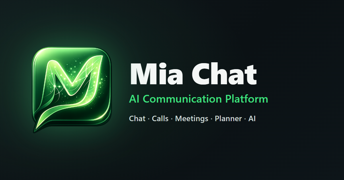 Mia Chat — 官网预览图